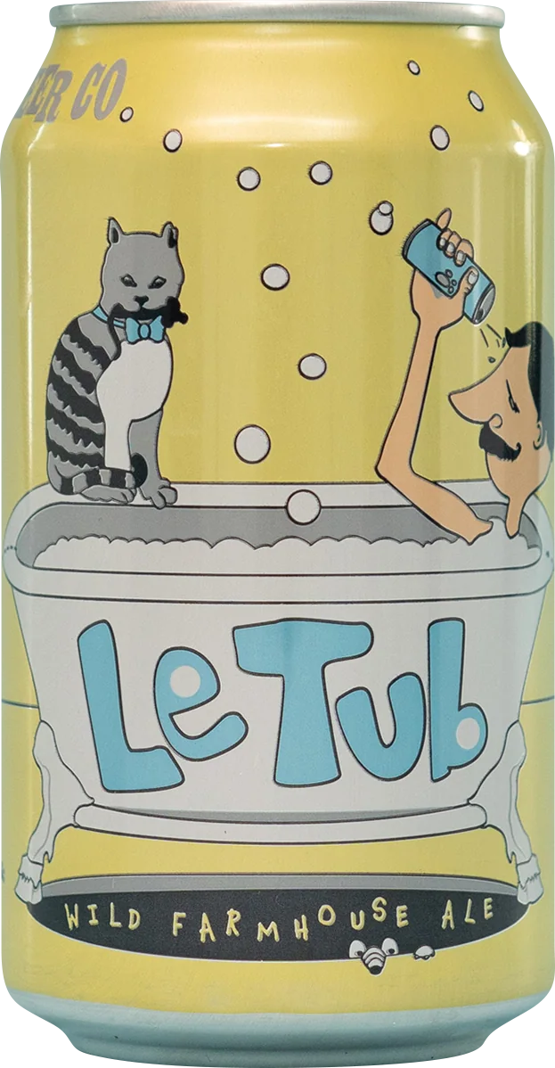 le tub can – Le Tub, Whiner Beer Company