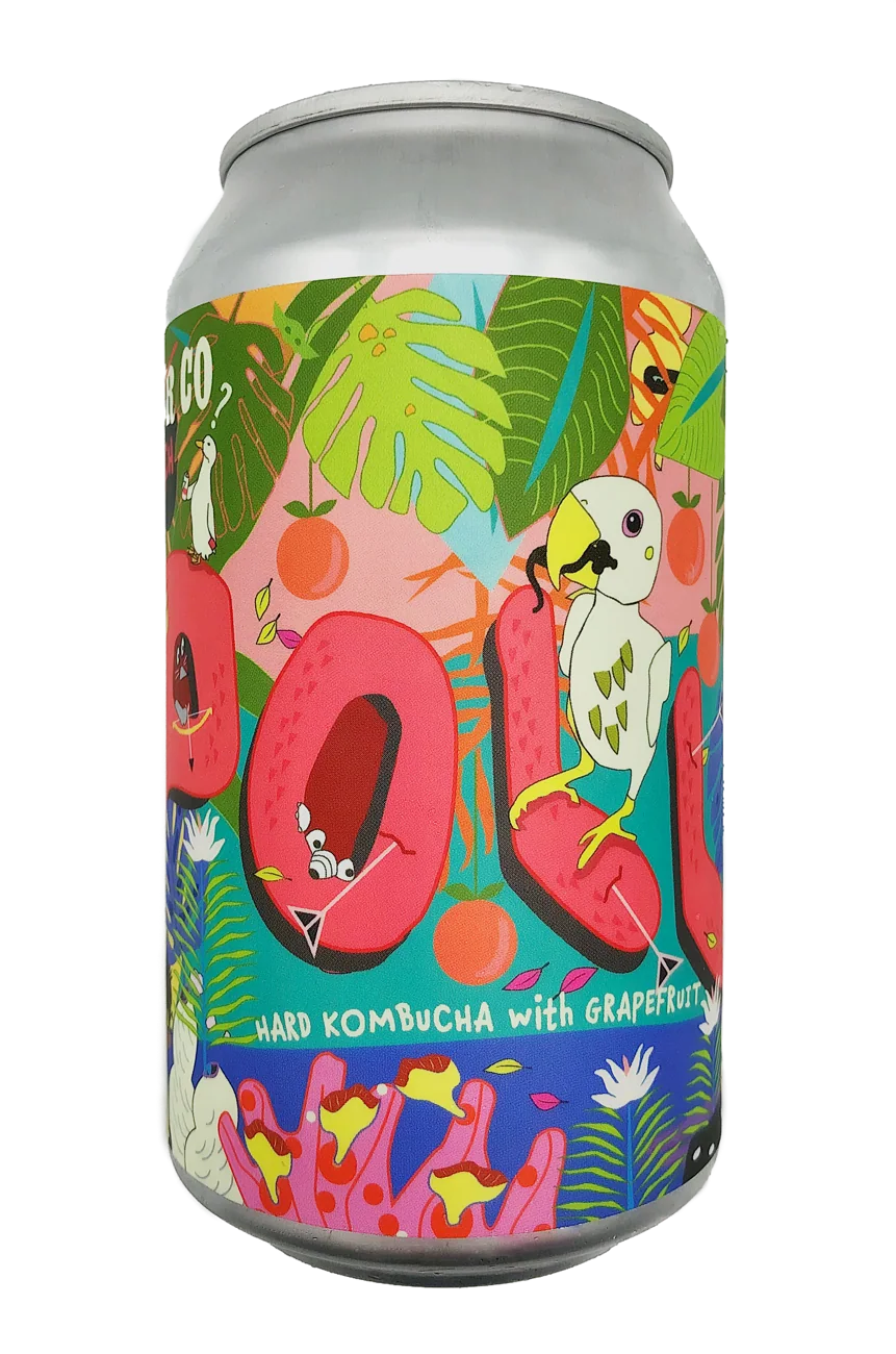 Polly – Polly Hard Booch, Whiner Beer Company